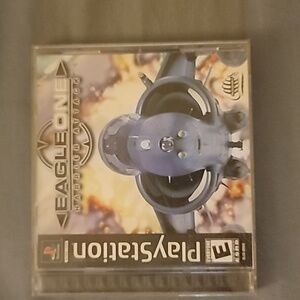 PS one game.  Eagle One Harrier Attack